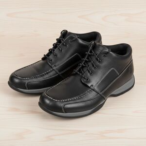 Timberland 76316 Womens 8M Black Leather Ankle Boots Casual Comfort Shoes